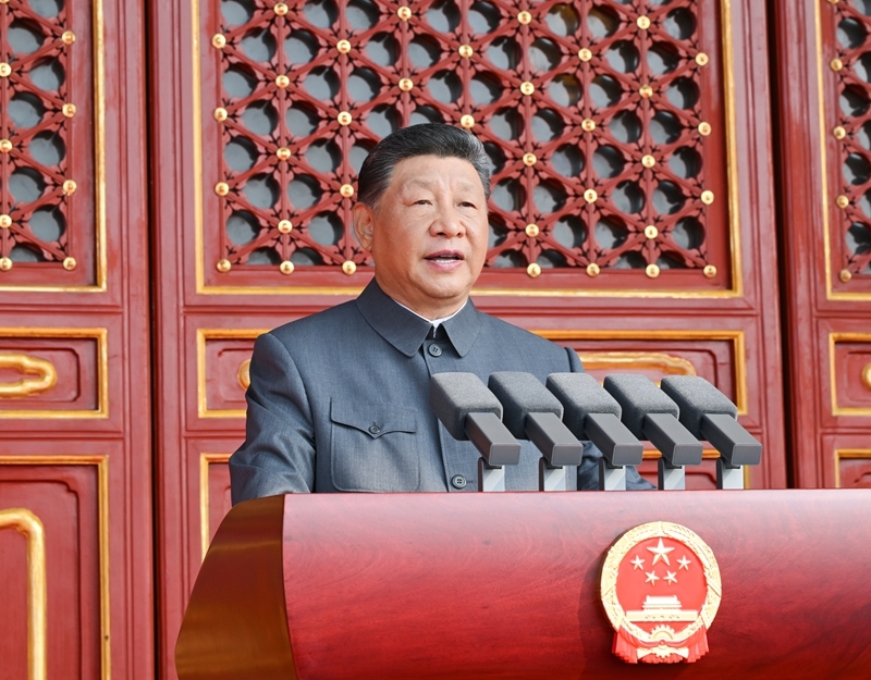 紀念中國人民抗日戰爭暨 世界反法西斯戰爭勝利80周年大會(huì )在京隆重舉行 天安門(mén)廣場(chǎng)舉行盛大閱兵儀式 習近平發(fā)表重要講話(huà)并檢閱受閱部隊